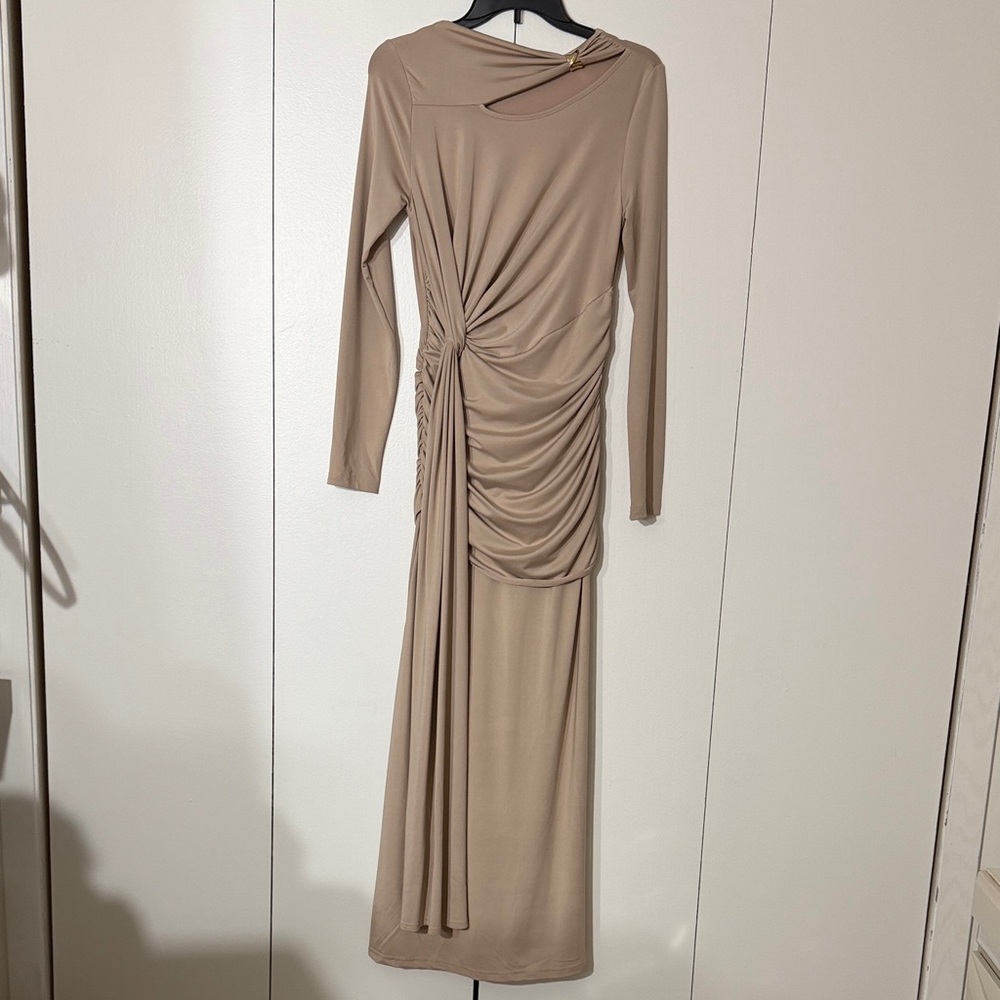 Maxi cocktail dress size small.